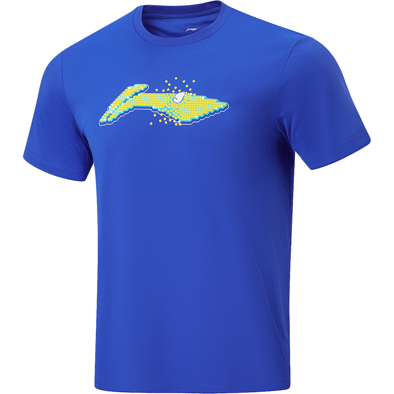 Sport ''Logo Pixel'' T-Shirt blue - AHSW069-4