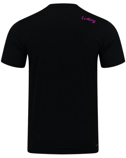 Li-Ning Herren Sportshirt schwarz AHSW109-1