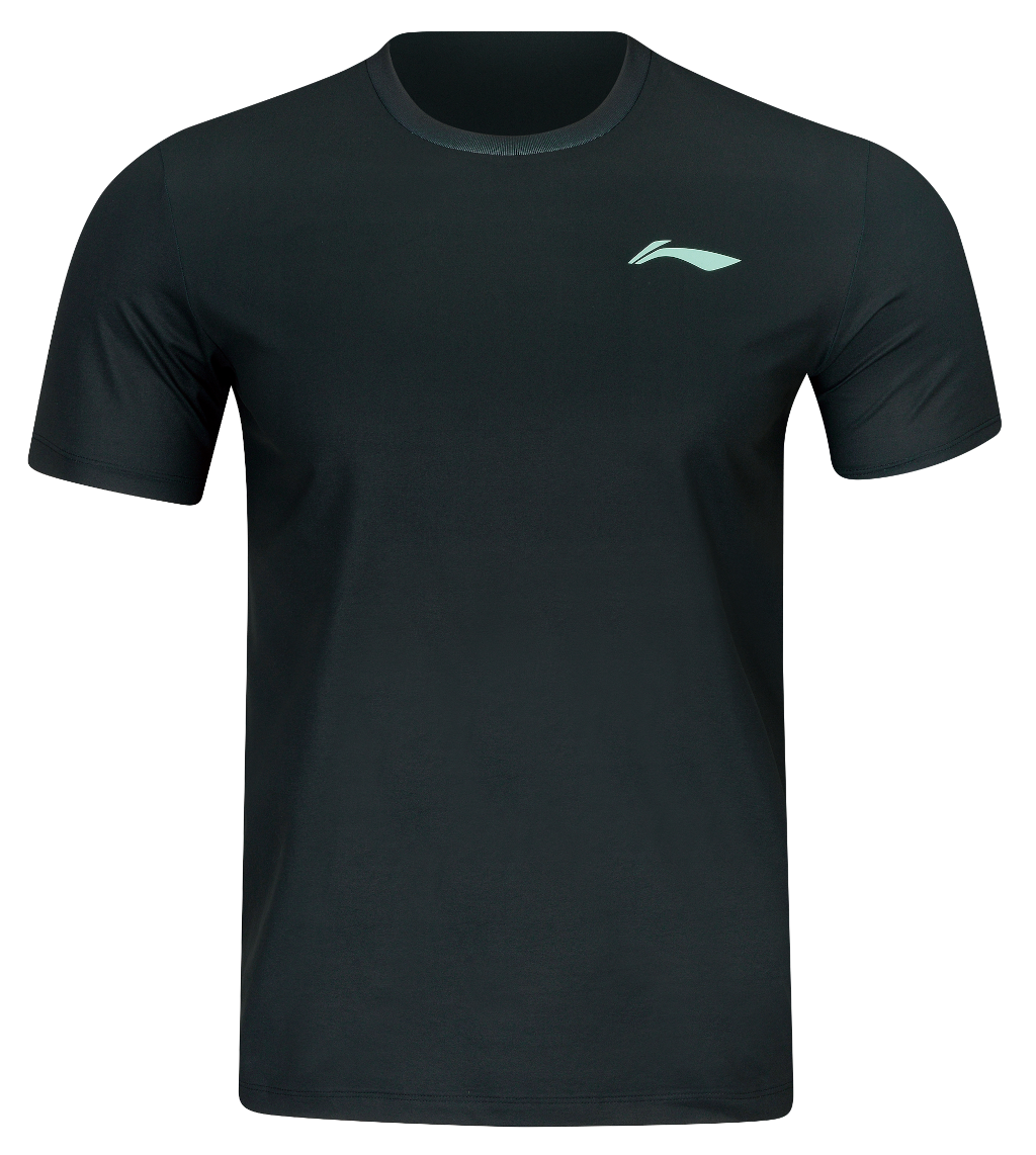 Li-Ning Herren Sportshirt schwarz AHSW425-1