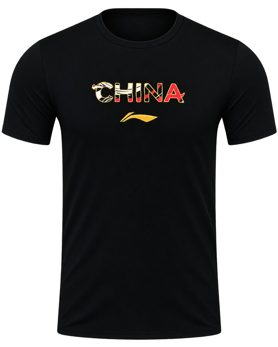 Li-Ning Herren Sportshirt schwarz AHSW427-1