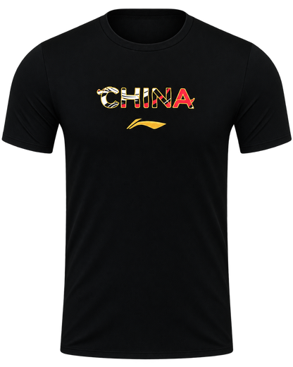 Li-Ning Herren Sportshirt schwarz AHSW427-1
