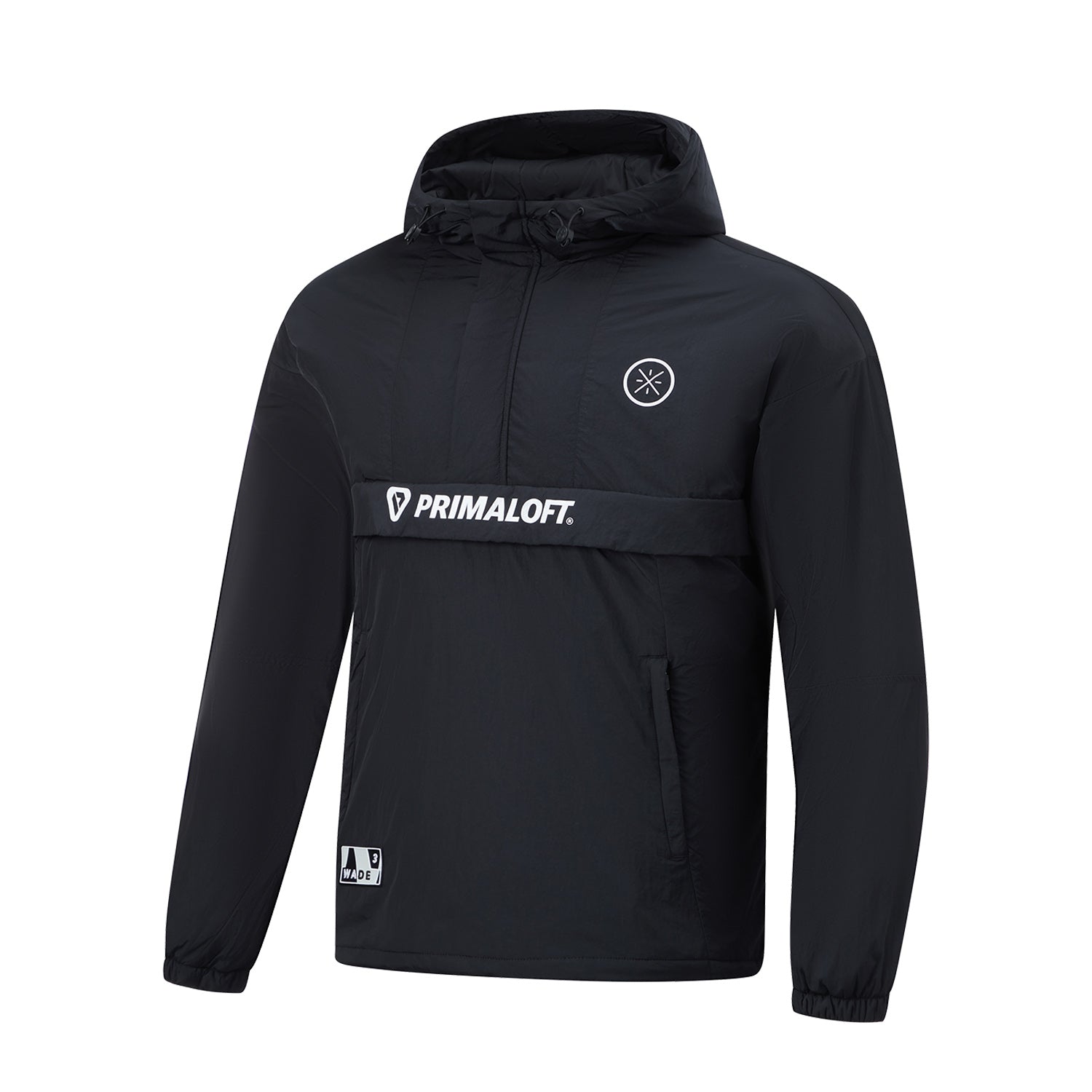 Unisex Jacke mit Kapuze Wade x Primaloft - schwarz - AJMT103-1