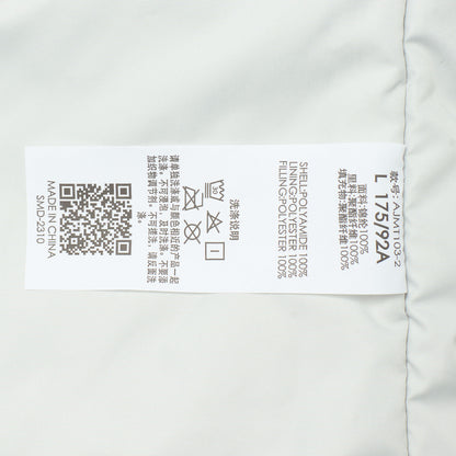 Unisex Jacke mit Kapuze Wade x Primaloft - hellgrau - AJMT103-2