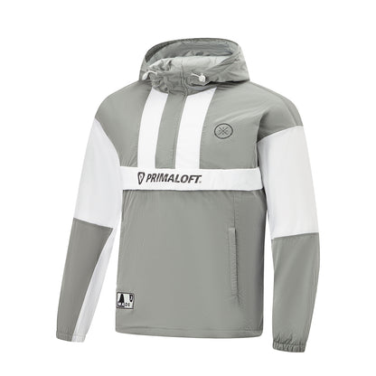 Unisex jacket with hood Wade x Primaloft - light-grey - AJMT103-2