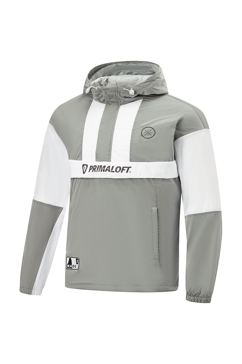 Unisex jacket with hood Wade x Primaloft - light-grey - AJMT103-2