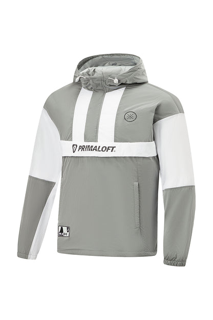 Unisex jacket with hood Wade x Primaloft - light-grey - AJMT103-2