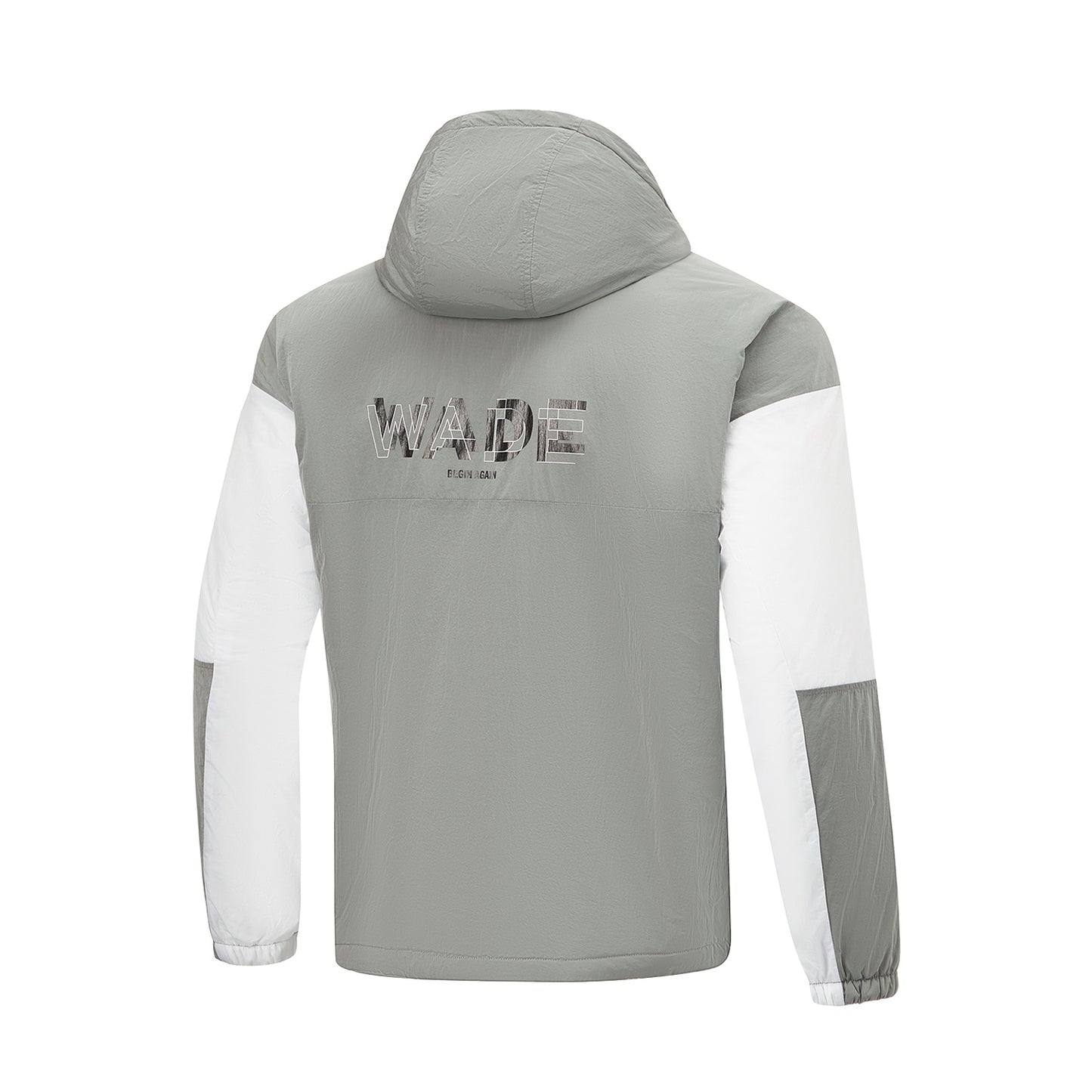 Unisex jacket with hood Wade x Primaloft - light-grey - AJMT103-2