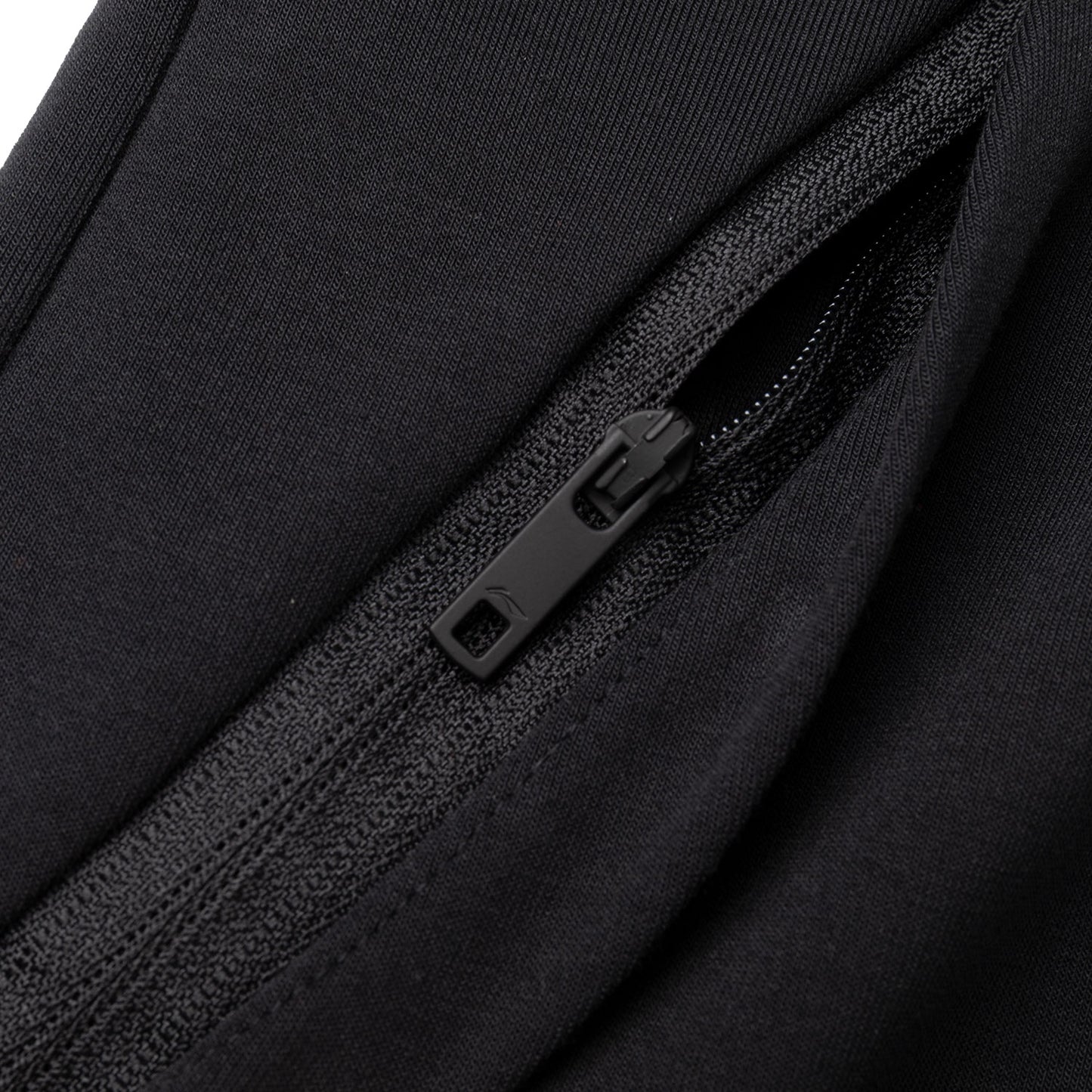 Herren lange Trainingshose schwarz - AKLQ471-1