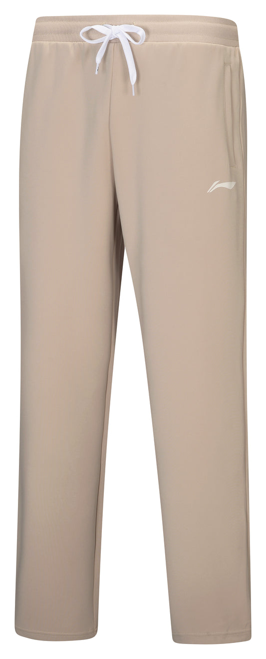 Men's tracksuit pants "Smooth" beige - AKLSD13-4