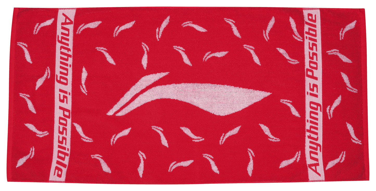 Sport Towel Logo Red/White - AMJM034-2