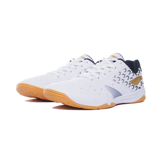 Professional Unisex Table Tennis Shoe "Champion" white/yellow - APPS001-1