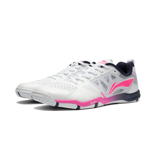 Unisex table tennis shoe Hawk Eye 2.0 Pro - white-pink - APPU023-8