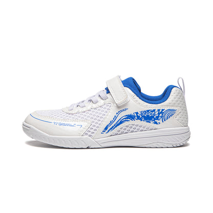Kinder Tischtennis Schuh Kylin 3.0 weiß/blau - APPU033-1