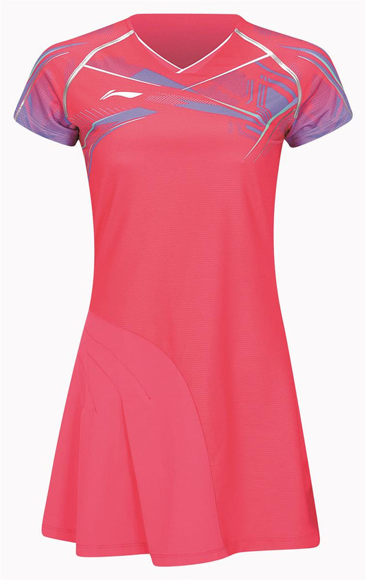 Damen Wettkampfkleid "International Players" Glacier - magenta - ASKT096-5