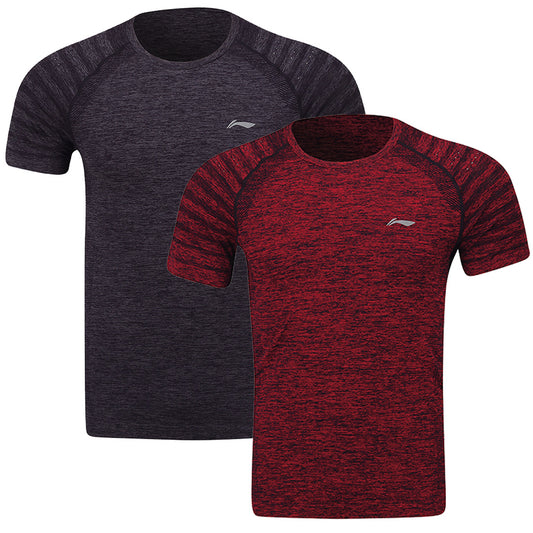 Unisex sports shirt seamless double pack red - ATSP145-1