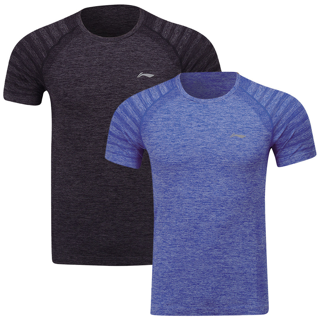 Unisex Sportshirt Seamless Double Pack hellblau - ATSP145-2