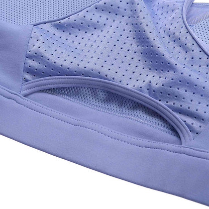 AUBN036-4 Sports Bra Purple