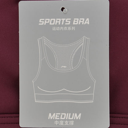 Damen Sport-BH Tight Fit rot medium Support - AUBP014-1