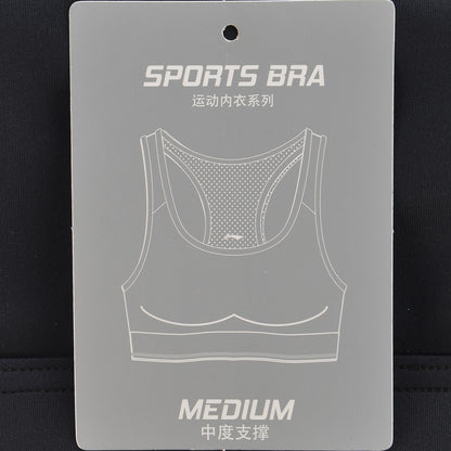 AUBP014-3 Sports Bra Tight Fit Standard Black