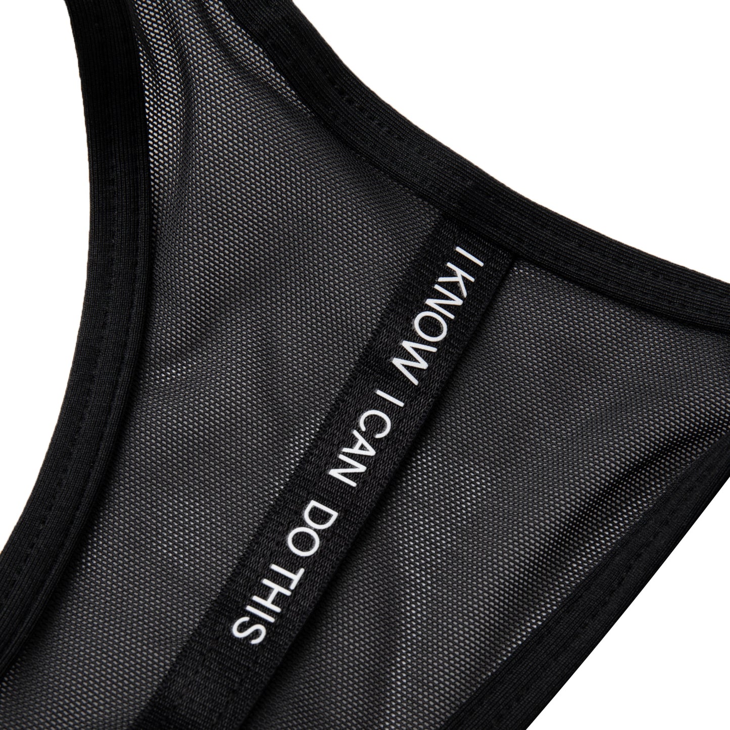 Medium Support SportBH "LN FIT" schwarz - AUBQ076-1