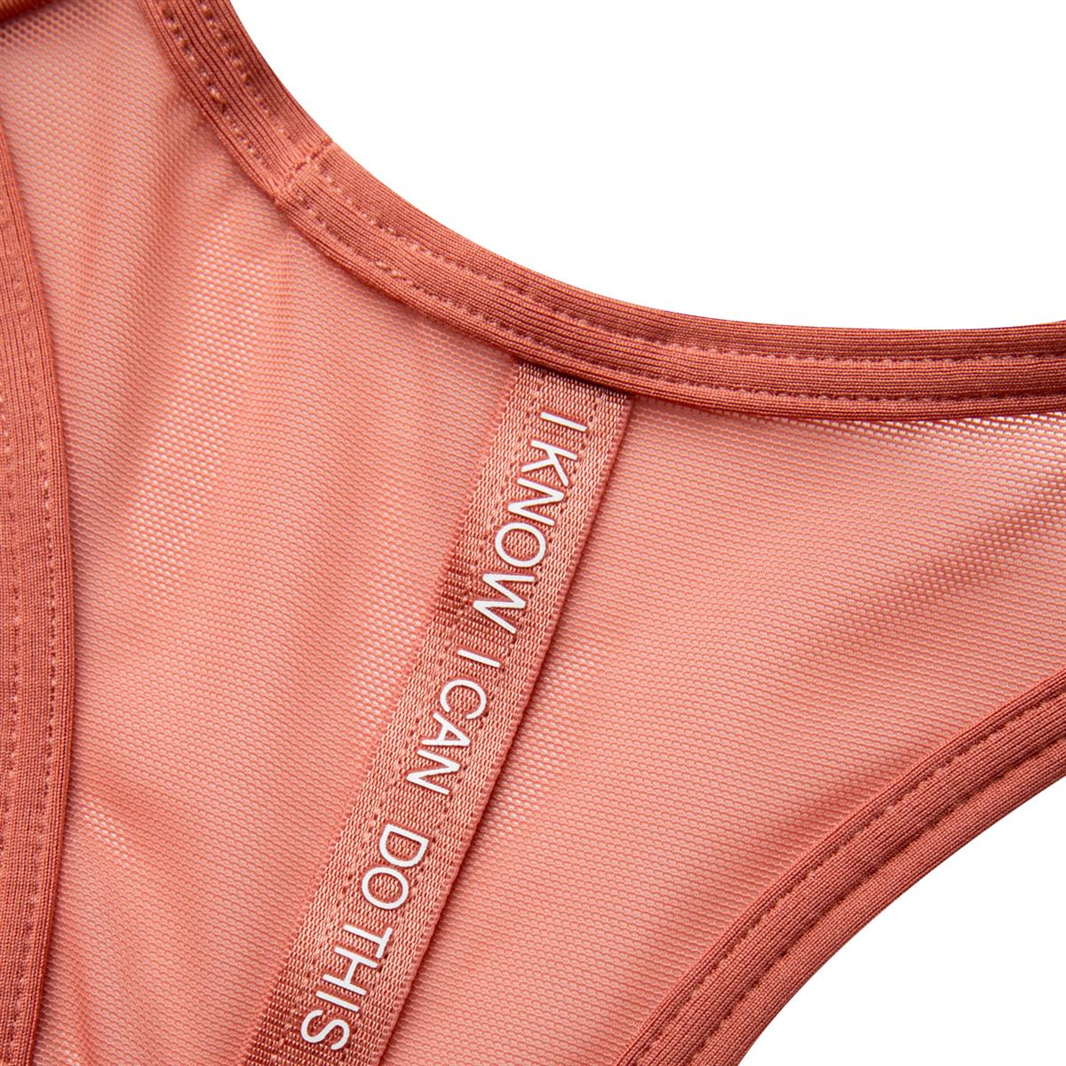 Sport BH "LN FIT" Medium wüstenrose - AUBQ076-2