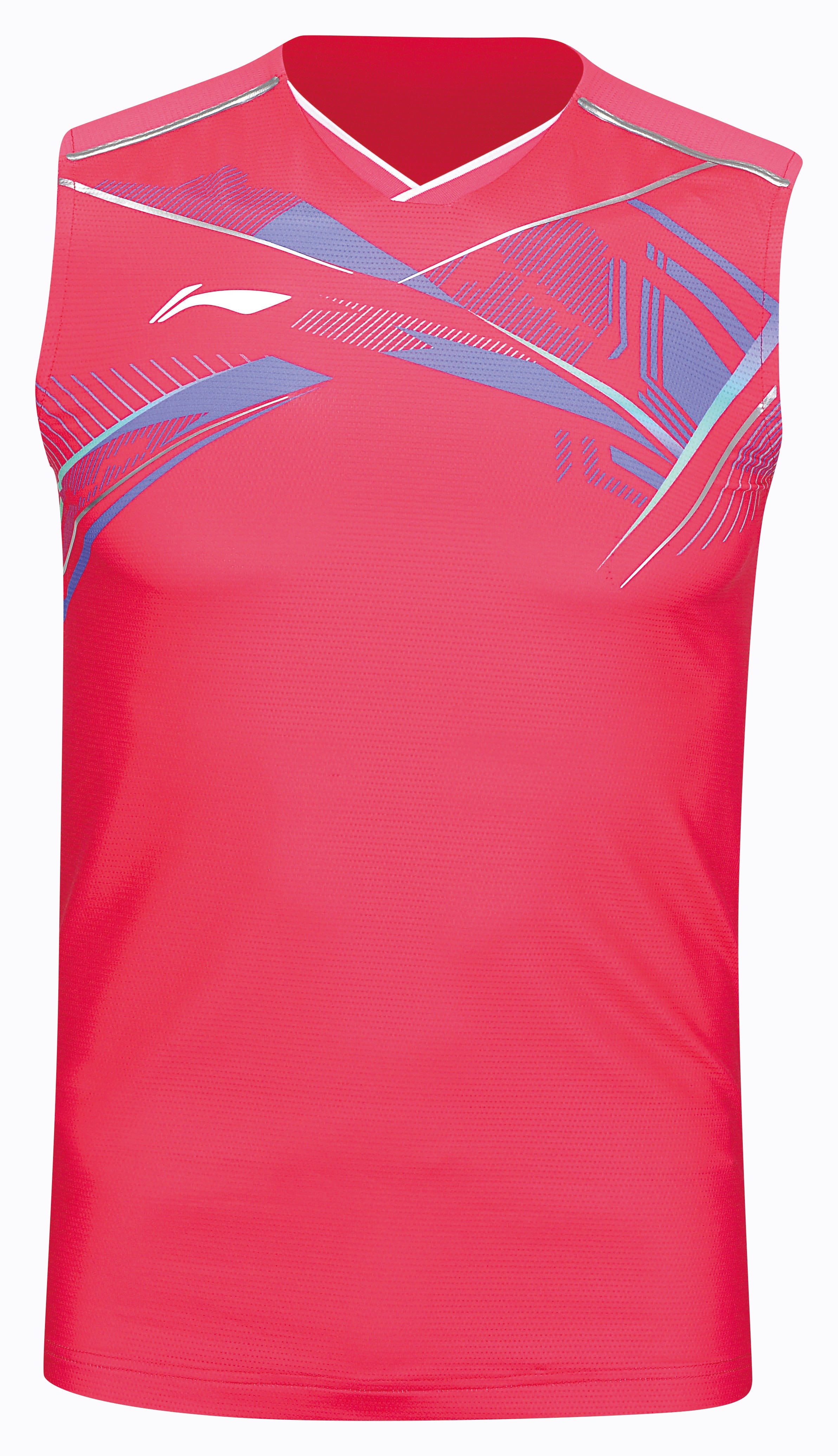 Herren Sport-Tank "International Players" Glacier - magenta - AVST105-5