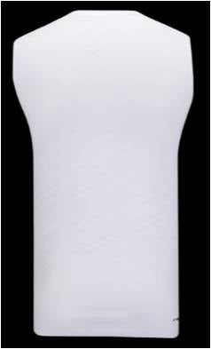 Herren Sport-Tank "International Players" Fighter - weiß - AVSV021-2
