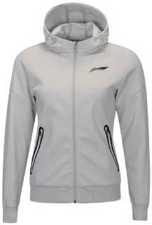 Women's Cardigan Hoody "Feeling" light grey - AWDSA04-1