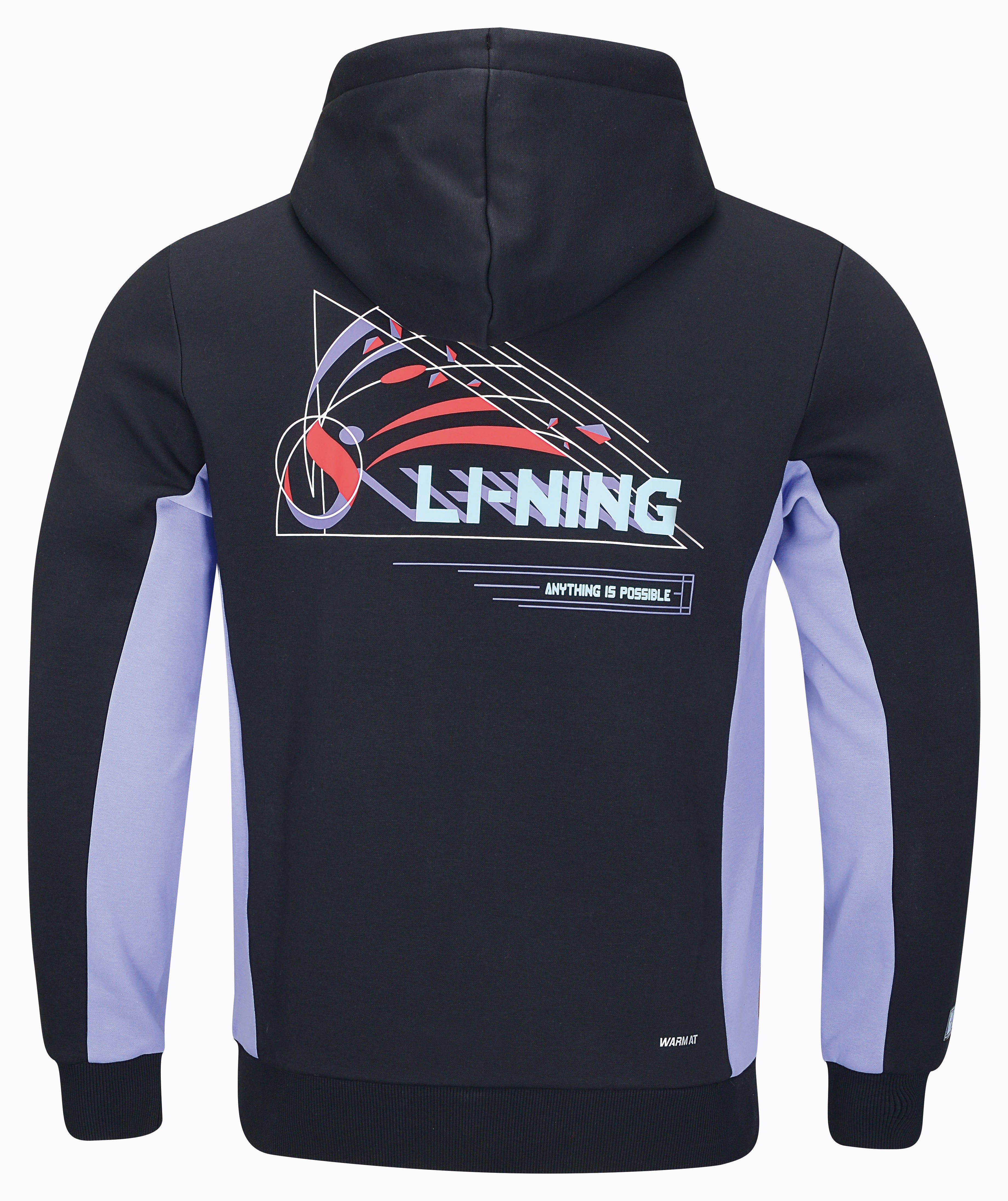 Herren Sweatshirt-Hoody "Li-Ning Shuttle" - schwarz - AWDT839-2