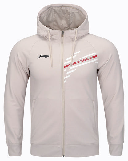 Herren Jacken-Hoody "Li-Ning Style" - grau - AWDT847-6