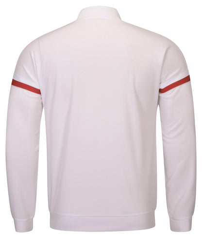 Herren Trainingsanzug Team Line weiß/rot - AWES001-4