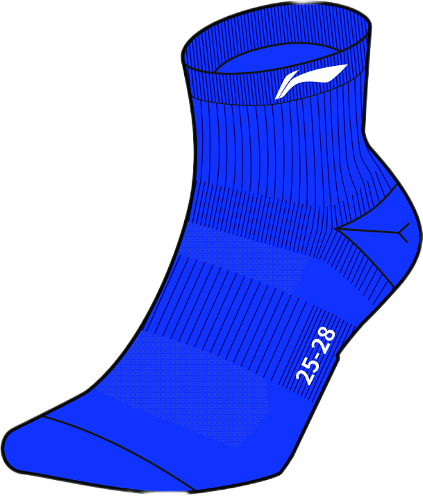 Herren Sportsocke "Team" blau - AWSS395-4