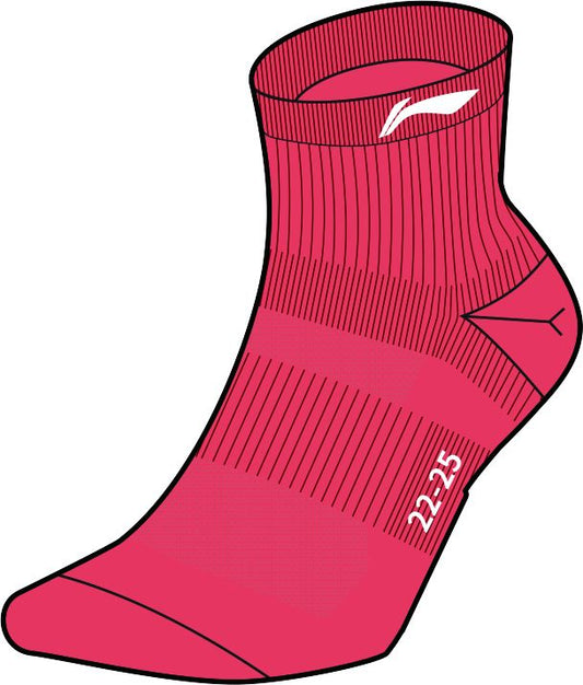 Women's sports socks "Team" pink - AWSS397-3