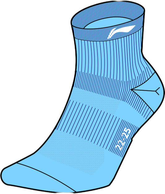 Women's sports socks "Team" light blue - AWSS397-4