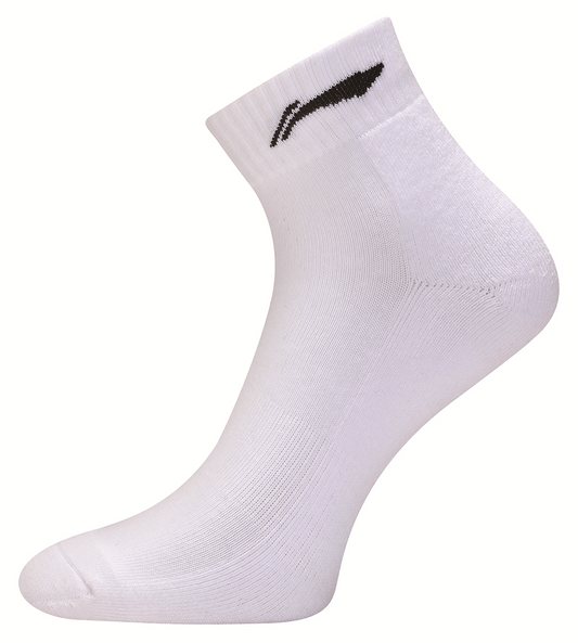 Unisex sports socks low-cut "Logo" white - AWSS445-2
