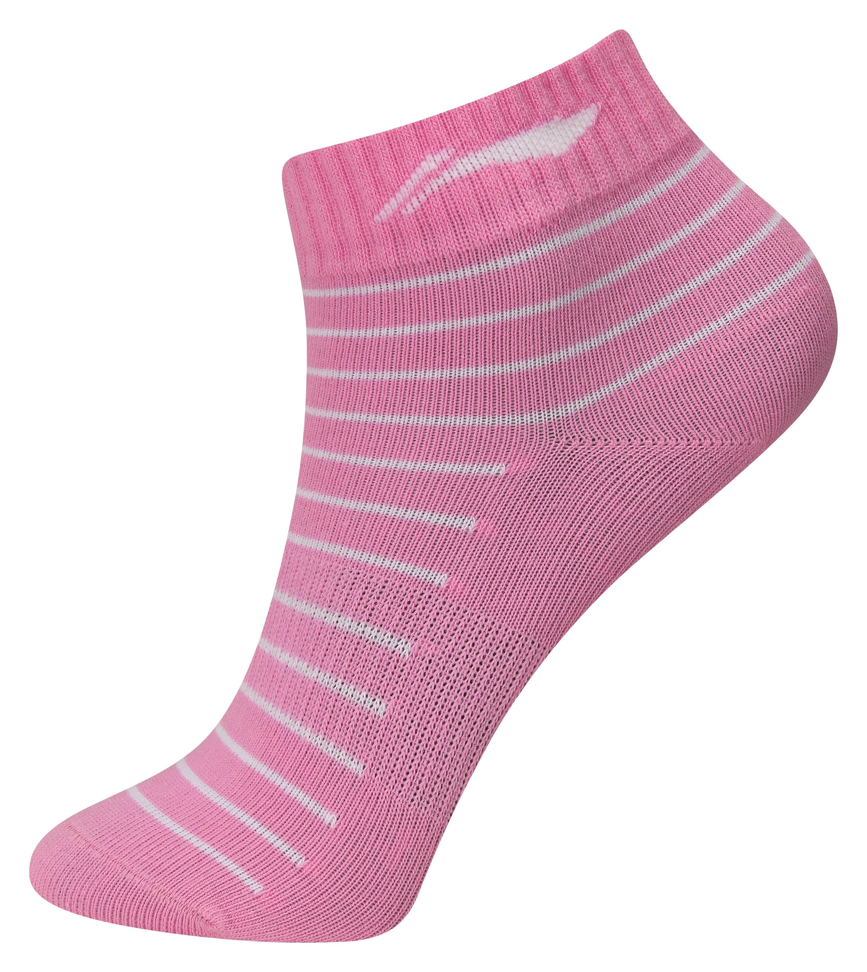 AWTM004-1 Socks 2pac Kids Pink/Grey