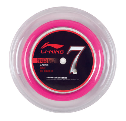 Badmintonsaite No.7 - 200m-Rolle - verschiedene Farben - AXJJ066