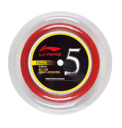 Badmintonsaite No.5 - 200m-Rolle - verschiedene Farben - AXJJ068