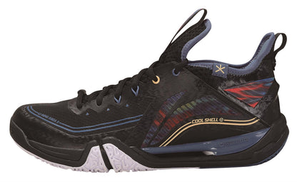 Unisex Badmintonshoe "Saga II PRO" - black - AYAT003-4