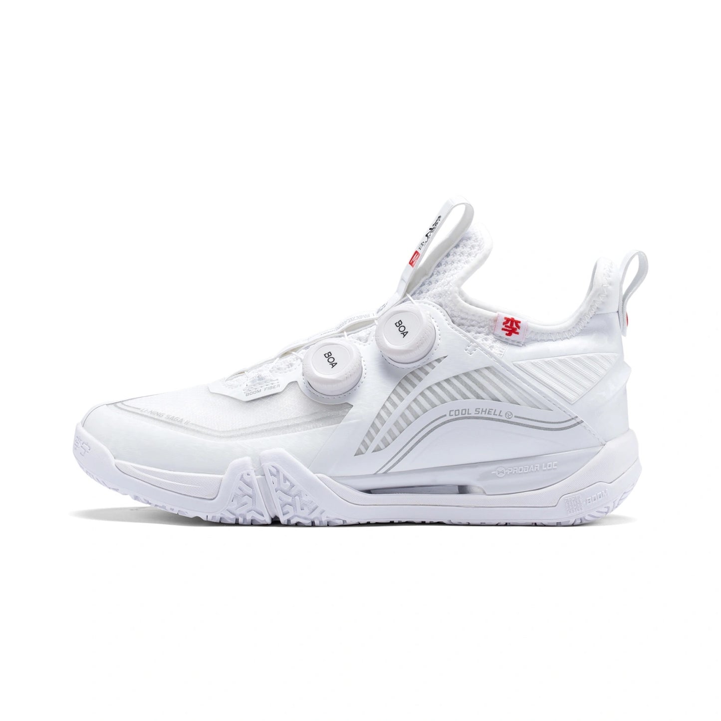 Unisex Badmintonschuh Saga 2 BOA Max - weiß - AYAT001-1