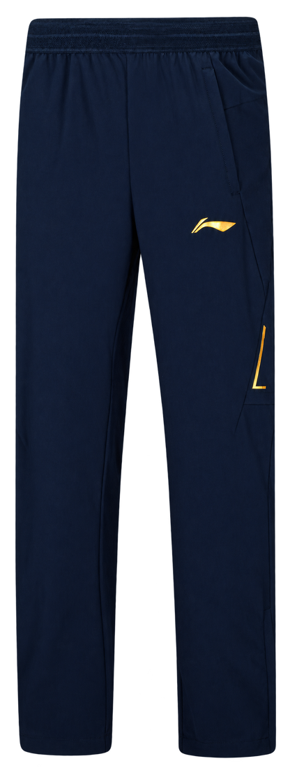 Li- Ning Herren Trainingshose Badminton dunkelblau - AYKW183-1