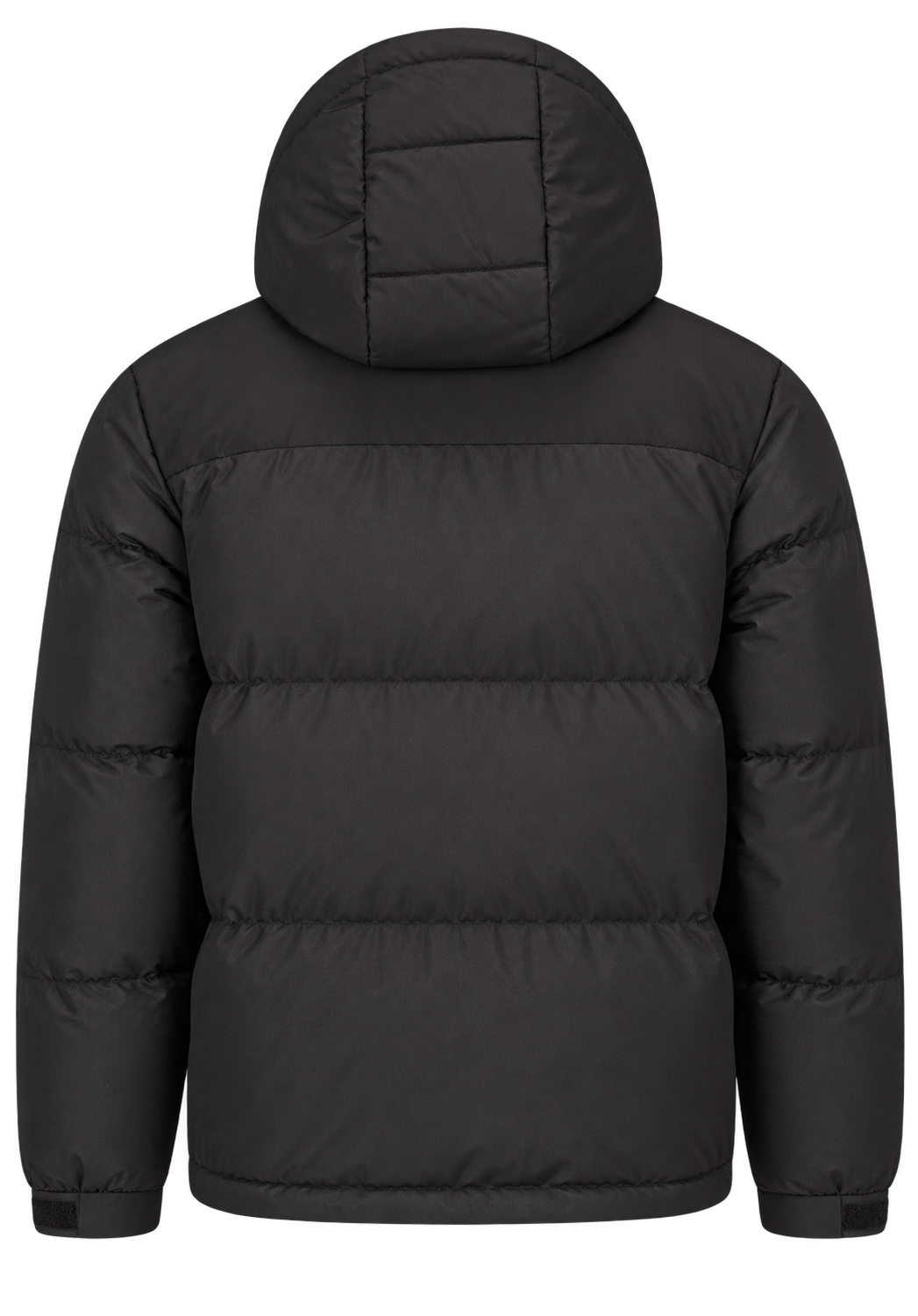 Herren Outdoor Daunenjacke schwarz mit Kapuze- AYMS213-1