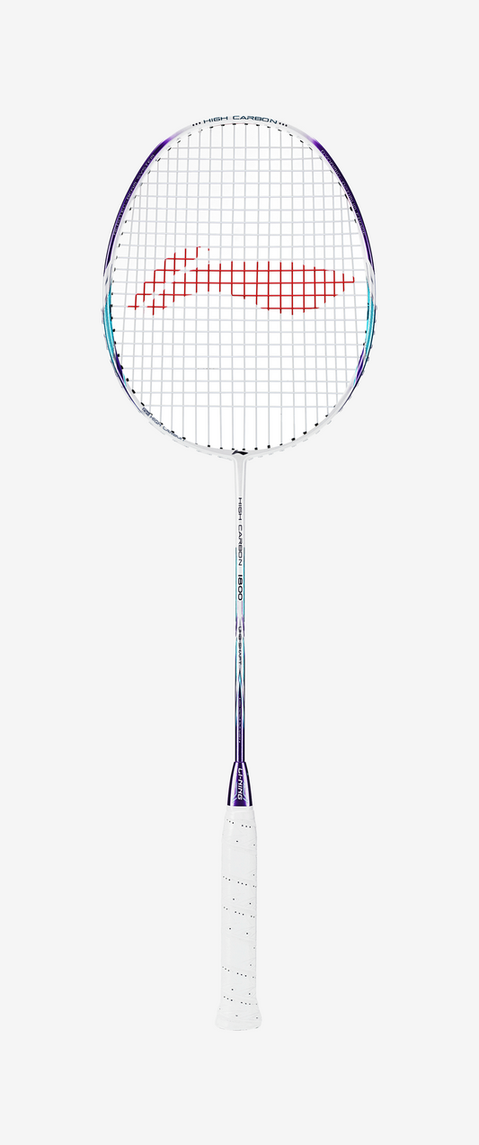 Badminton Racket High Carbon HC1800 white-green covered - AYPL104-3
