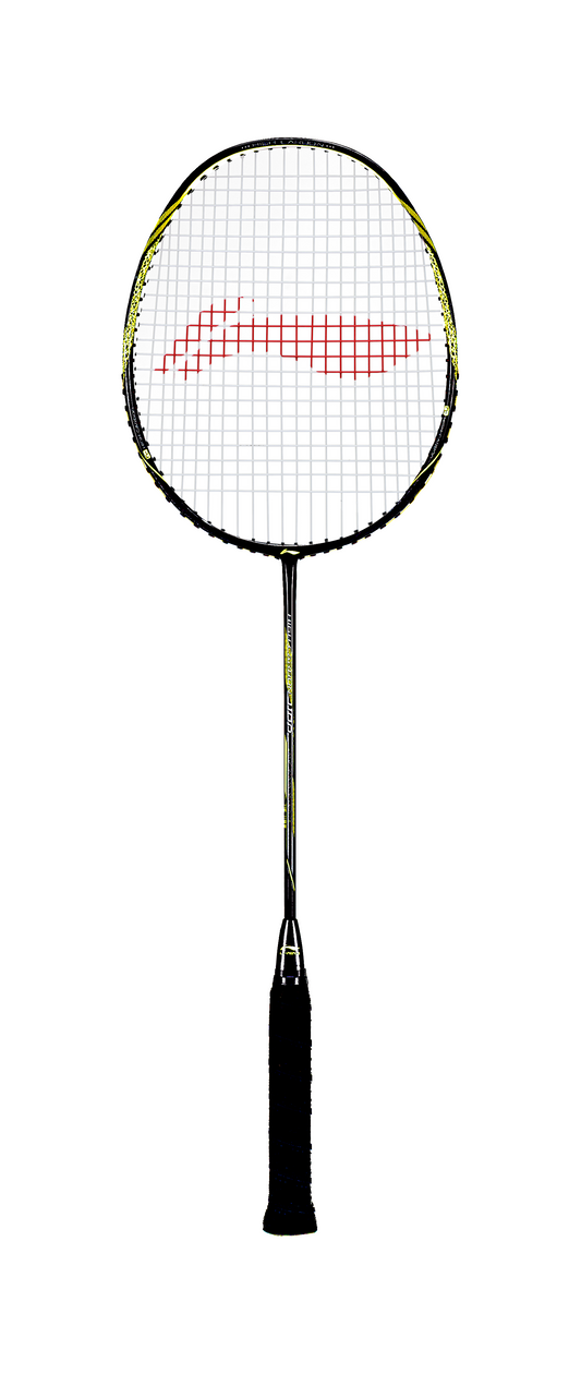 Badminton racket High Carbon HC1100 black-orange strung - AYPM014-3