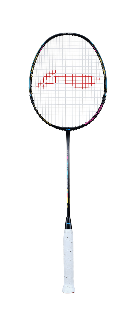 Badminton racket High Carbon HC1000 black strung - AYPQ138-3 /AYPT477-4