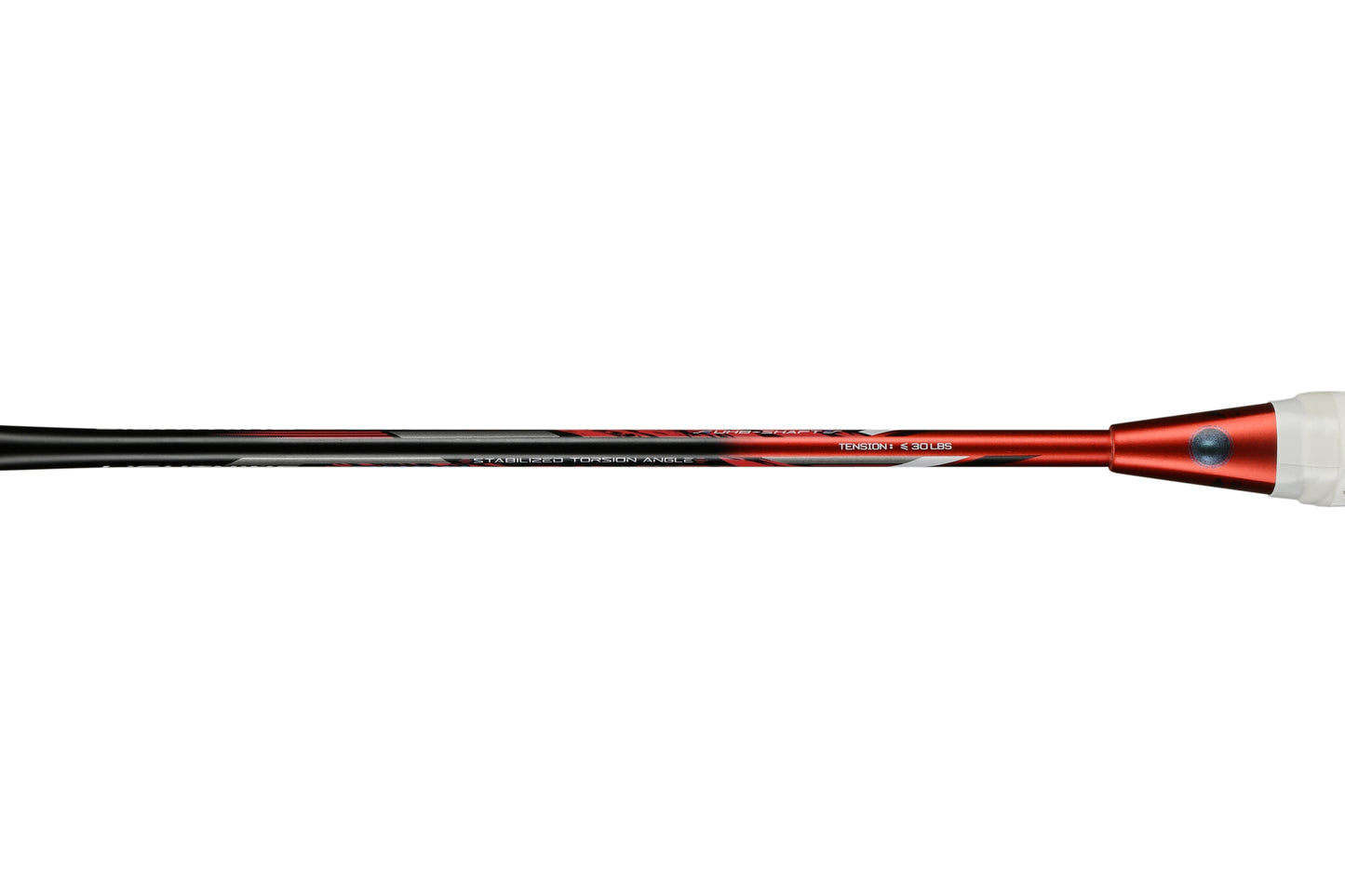 Badmintonschläger Lightning 2000 bespannt Rot-Schwarz - AYPR010-3