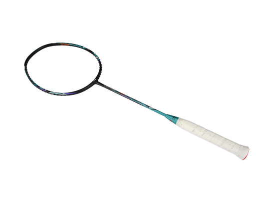 Badmintonschläger Lightning 2000 bespannt Schwarz-Grün - AYPR012-3