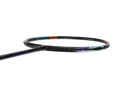 Badmintonschläger Lightning 2000 bespannt Schwarz-Grün - AYPR012-3