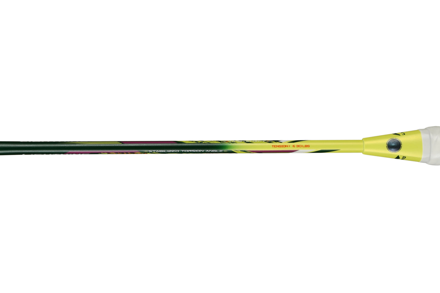 Badmintonschläger Lightning 2000 bespannt Gelb-Grün - AYPR014-3