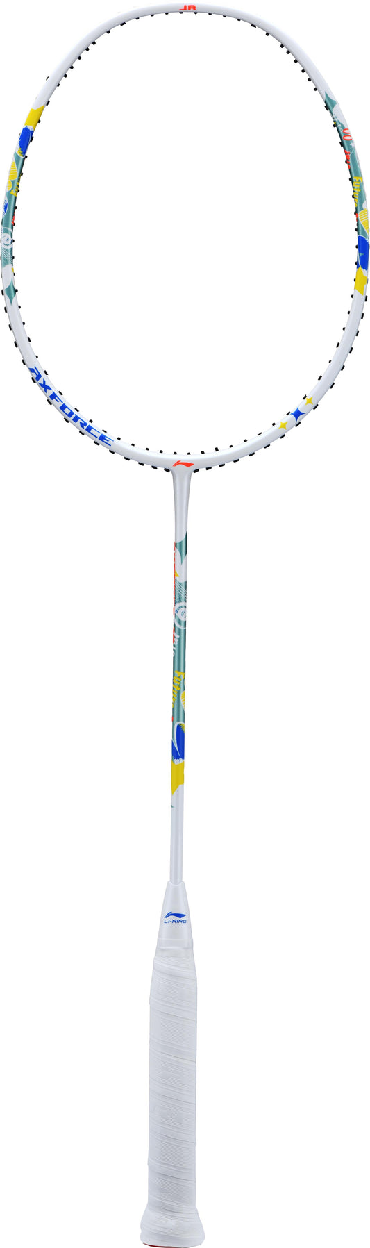 AXFORCE JR badminton racket, strung white - AYPS087-3/AYPT301-5